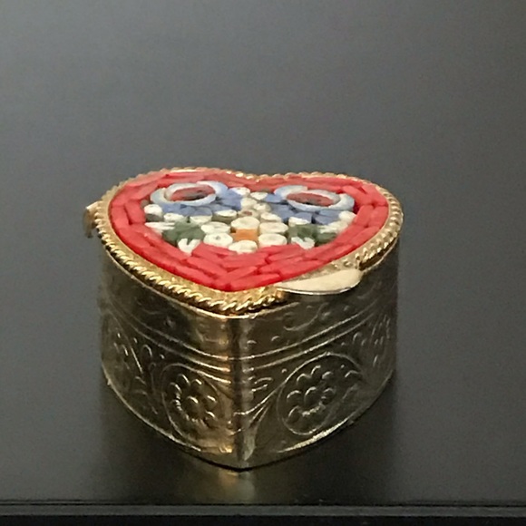 ❤️SOLD❤️Italian Mosaic Heart Mini - Picture 5 of 8